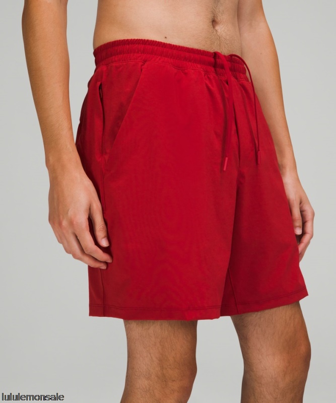 Lululemon Deutschland DELULU825 | Pace Breaker Gefüttert Kurz 7 Sport Rot